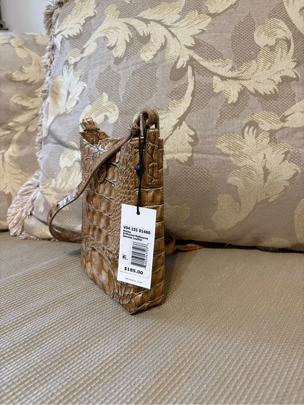 Brahmin Driftwood Marley Crossbody Bag